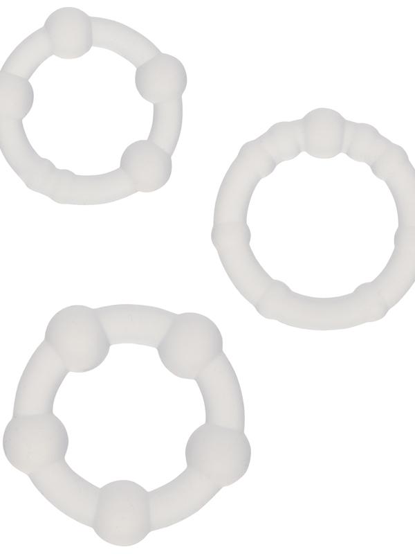 Alpha Liquid Silicone Beaded Rings