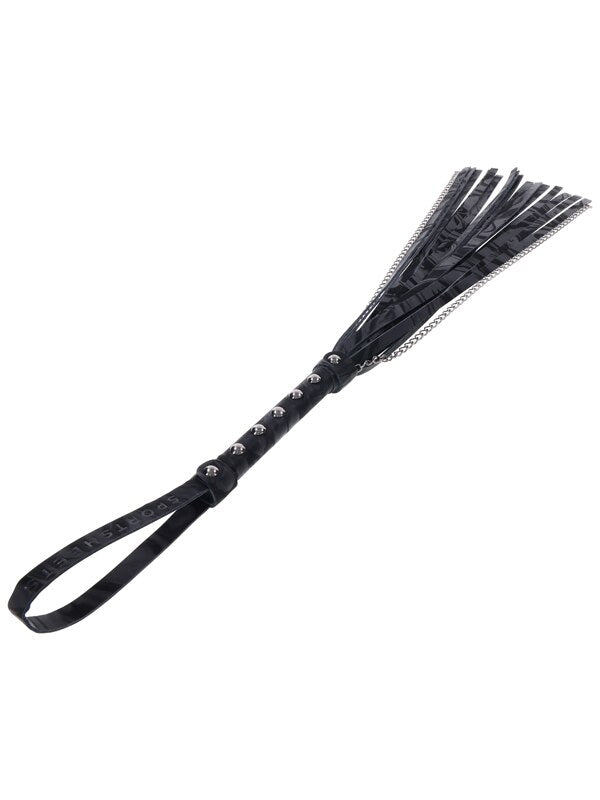 Velvet Noir Chain Flogger