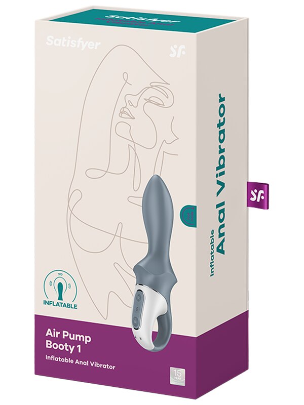 Satisfyer Air Pump Booty 1 Grey