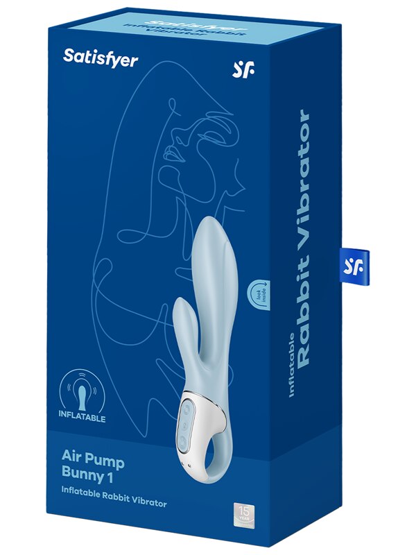 Satisfyer Air Pump Bunny 1 Blue