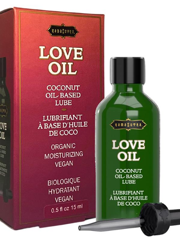 Kama Sutra LOVE OIL (coconut oil based) .5 fl oz/15 ml