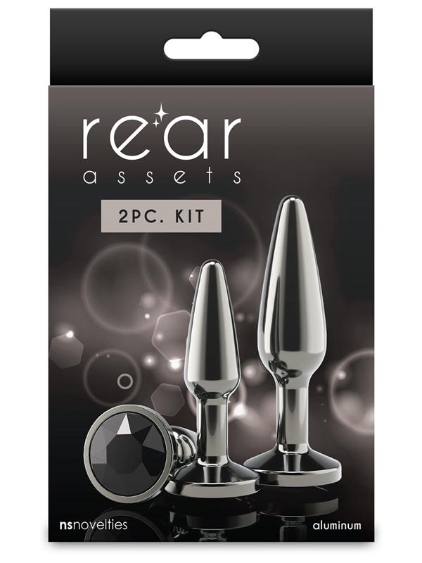 Rear Assets Tapered Trainer Kit Gunmetal Black