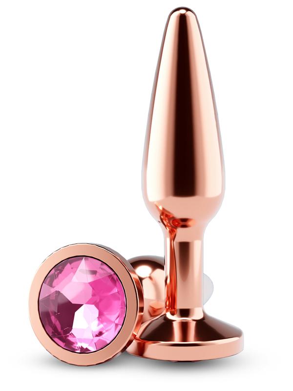 Rear Assets Tapered Medium Rose Gold Pink