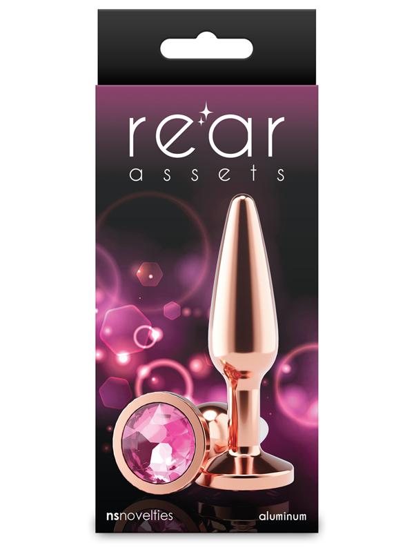Rear Assets Tapered Medium Rose Gold Pink