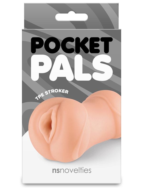 Pocket Pals Vagina Stroker Tan