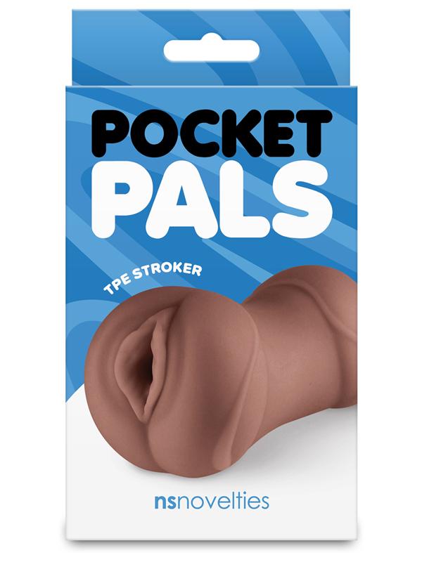Pocket Pals Vagina Stroker Brown