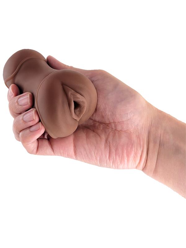 Pocket Pals Vagina Stroker Brown