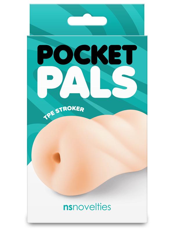 Pocket Pals Anal Stroker White