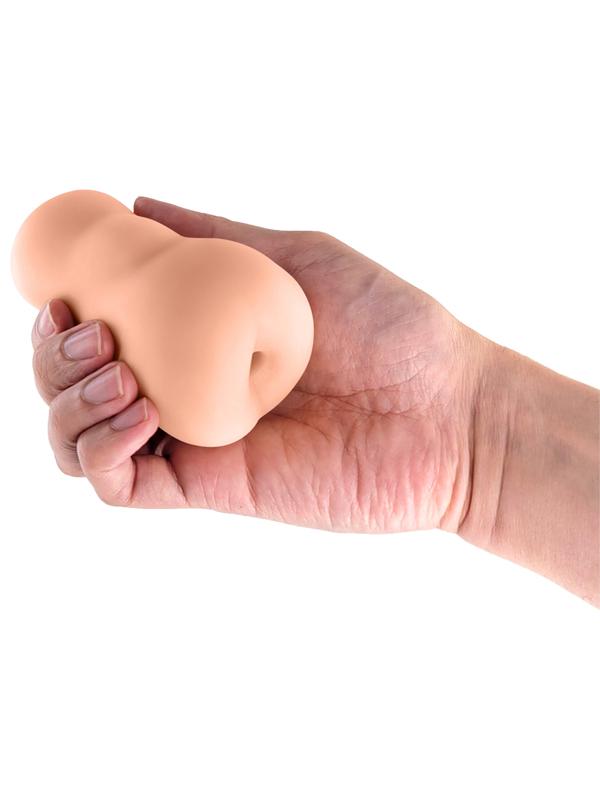 Pocket Pals- Anal Stroker Tan