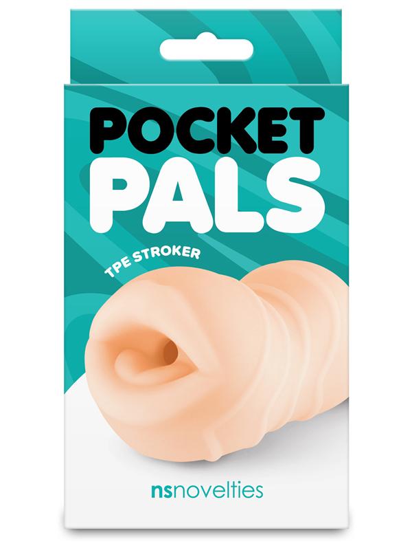 Pocket Pals Mouth Stroker White