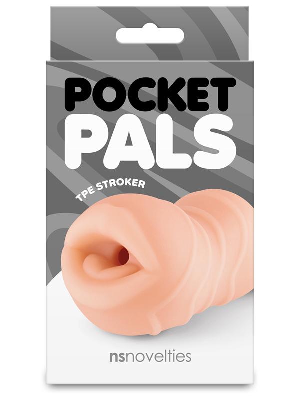Pocket Pals Mouth Stroker Tan