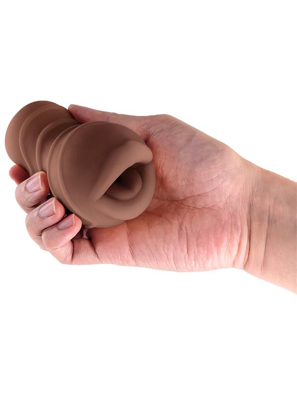 Pocket Pals Mouth Stroker Brown