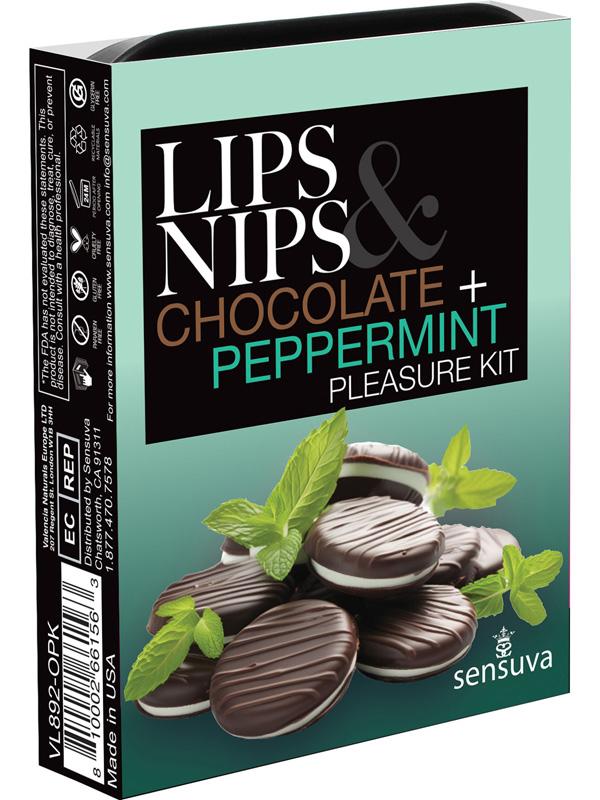 LIPS & NIPS Chocolate + Peppermint Pleasure Kit