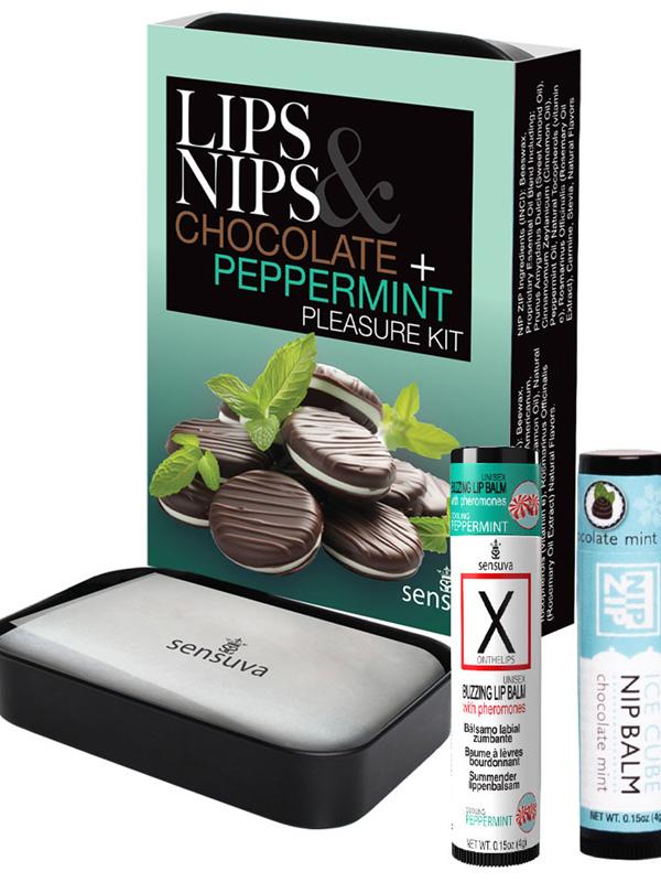 LIPS & NIPS Chocolate + Peppermint Pleasure Kit