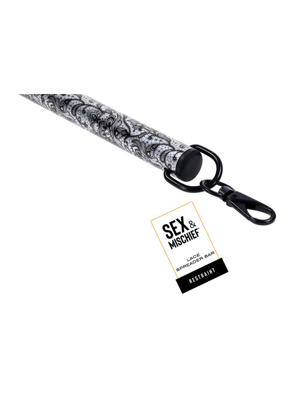 Sex and Mischief Lace Spreader Bar
