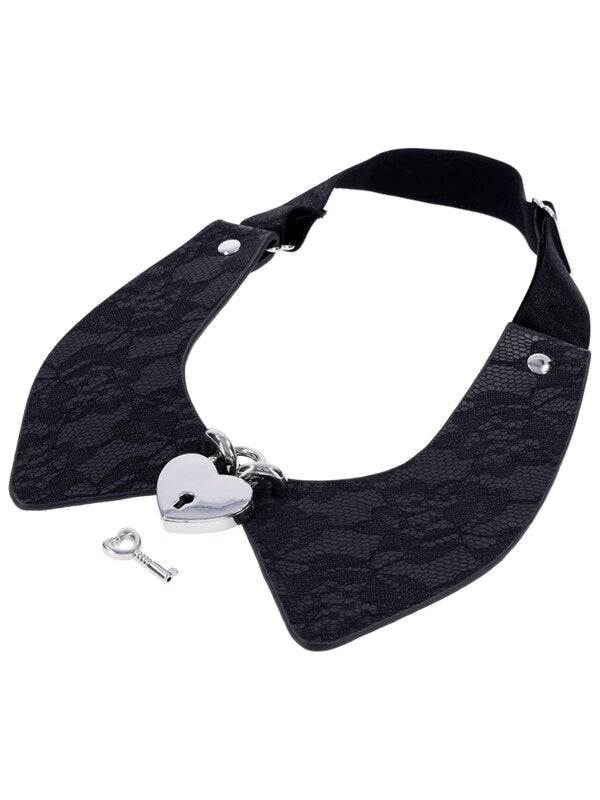 Sex and Mischief Heartbound Lace Day Collar