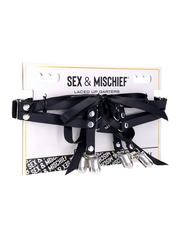 Sex and Mischief Laced Up Garters