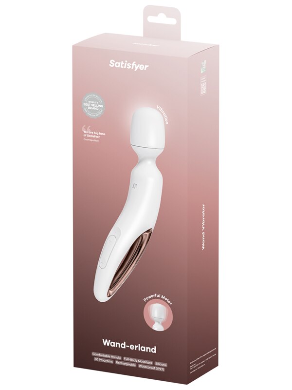 Satisfyer Wand-erland Wand Vibrator White