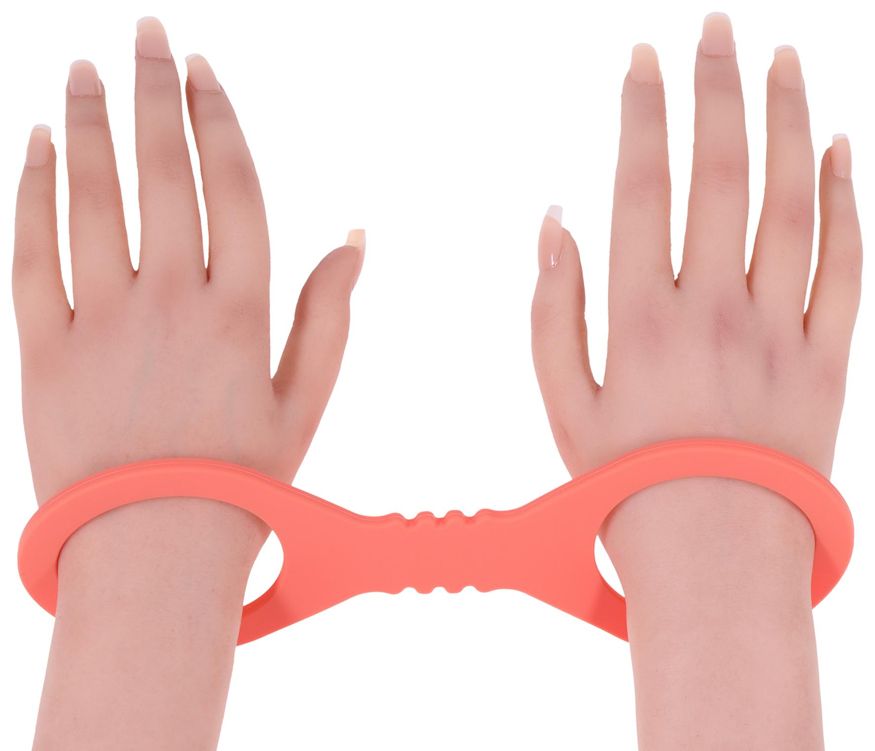 Sex and Mischief Peaches n CreaMe Small Silicone Cuffs