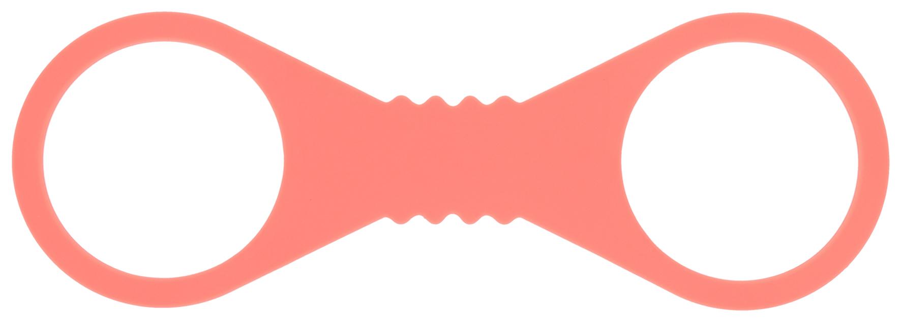 Sex and Mischief Peaches n CreaMe Large Silicone Cuffs