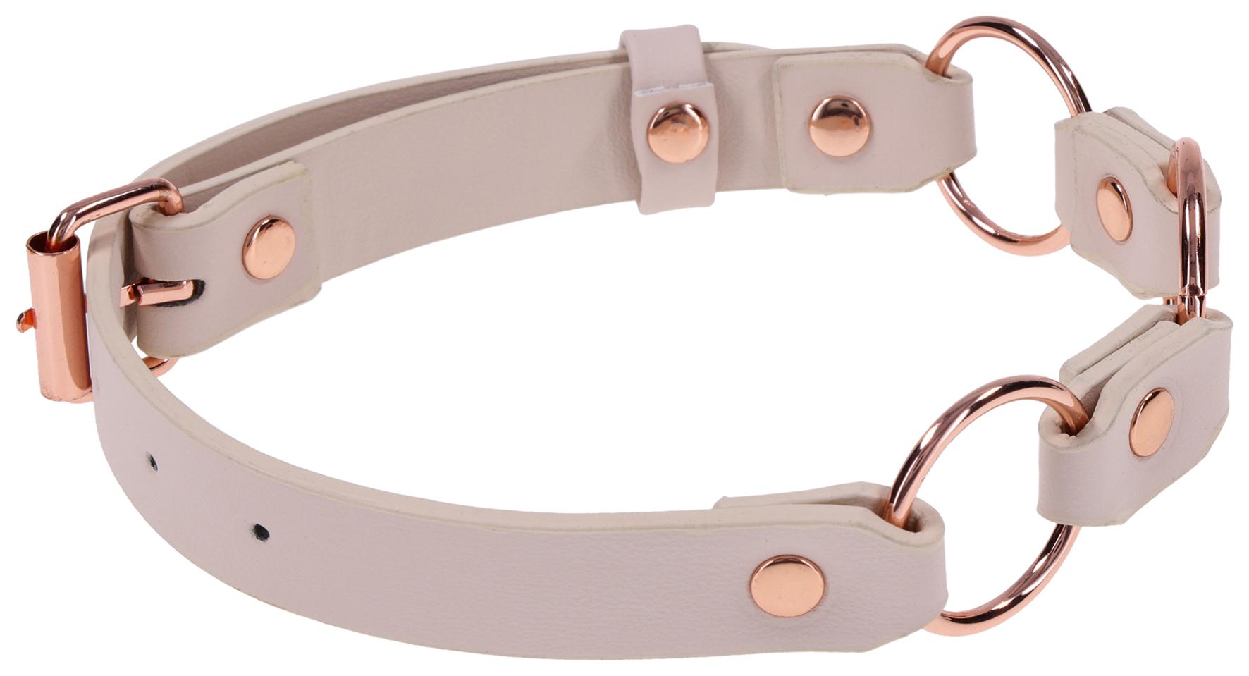 Sex and Mischief Peaches n CreaMe Ring Day Collar