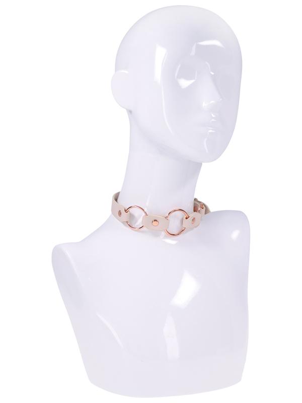 Sex and Mischief Peaches n CreaMe Ring Day Collar