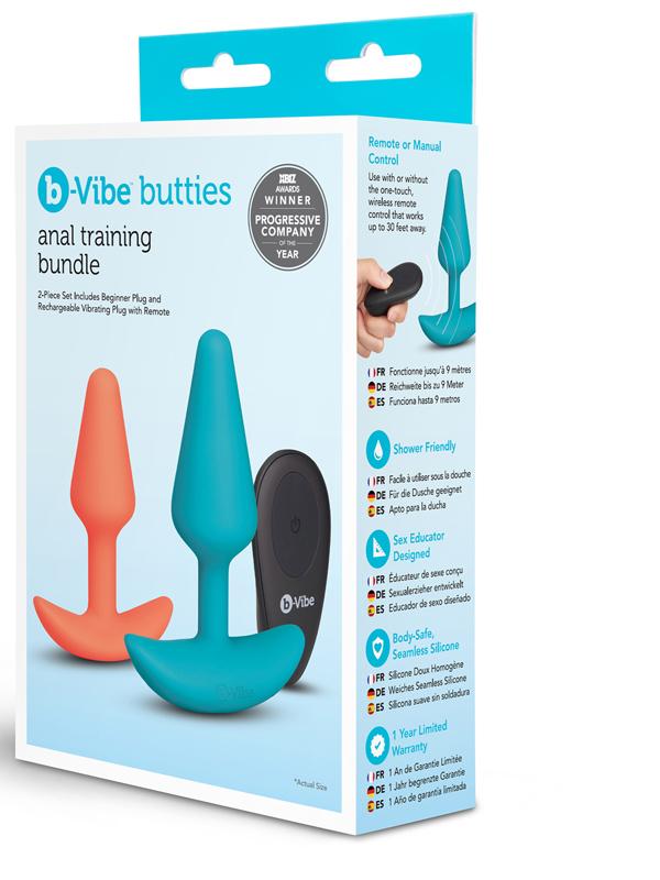 b-Vibe Butties Anal Training Set (2 Piece)