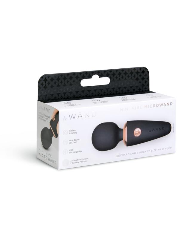 Le Wand Mini Micro Wand Black