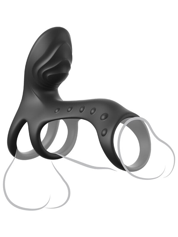 Fantasy C-Ringz Ultimate Couples Cage Pro Black