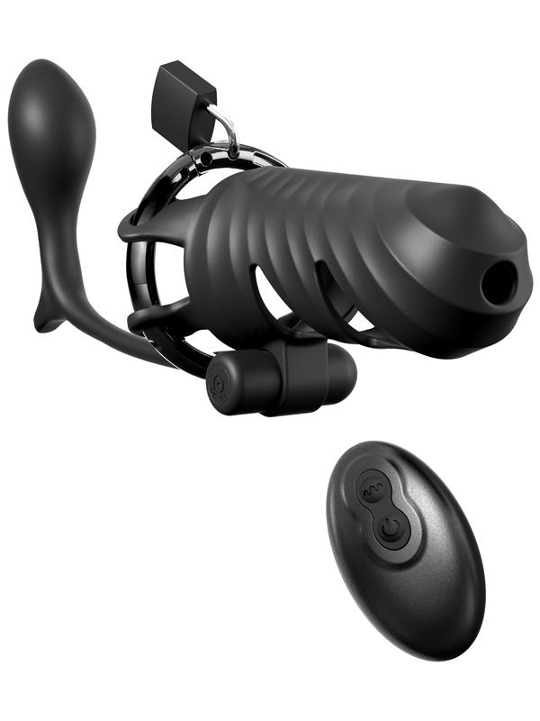 Fantasy C-Ringz Remote-Controlled Vibrating Cock B g Black