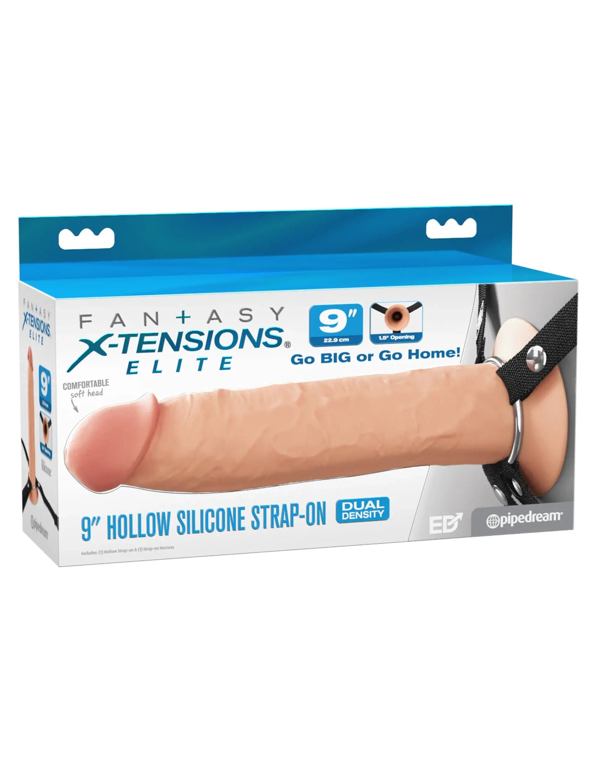 Fantasy X-Tensions Elite 9 in. Silicone Hollow Str y Light