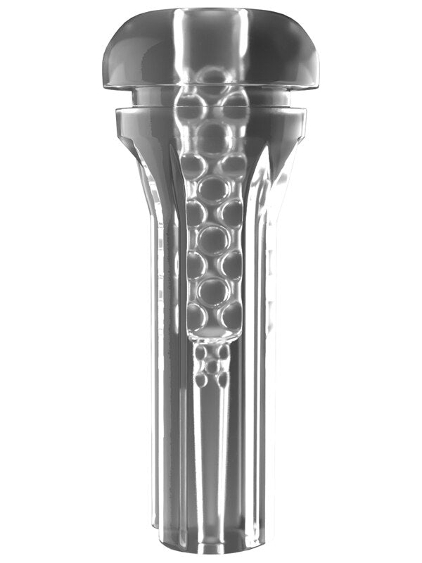 PDX Elite ViewTube XXL See-Thru EZ-Grip LED Stroker Clear