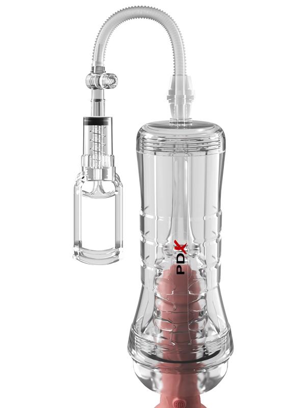 PDX Elite ViewTube Vac XXL Pump See-Thru EZ-Grip P r Clear
