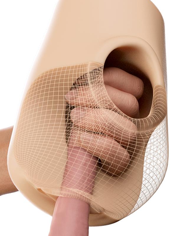 PDX Plus Pussy Pounder Squeeze Stroker Light