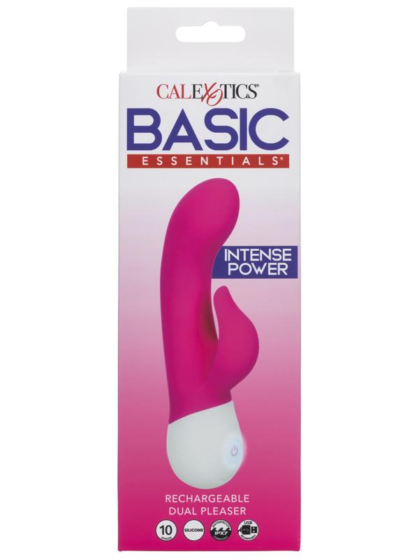 Basic Essentials Rechargeable Dual Pleaser