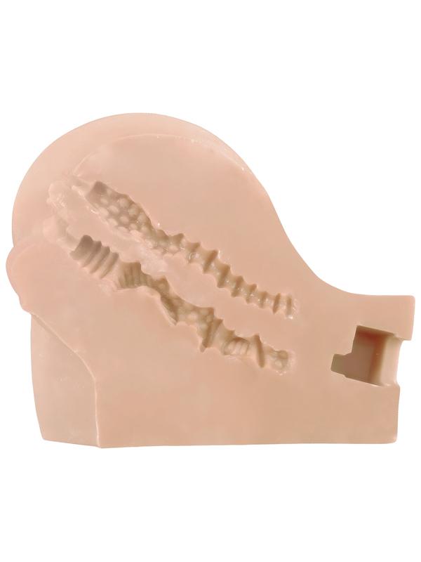 Stroke It Vibrating Twerking BBL - Ivory