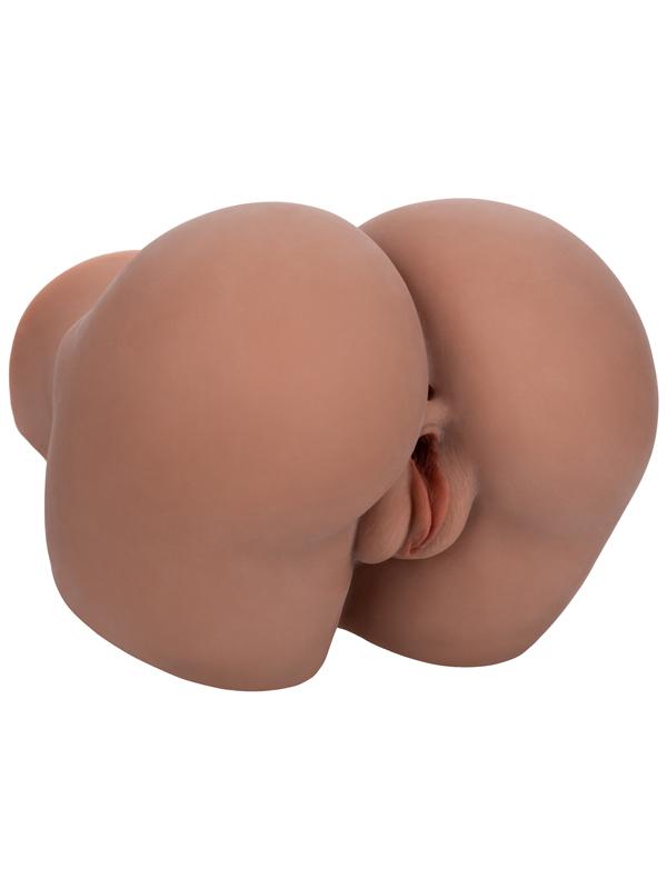 Stroke It Vibrating Twerking BBL - Brown