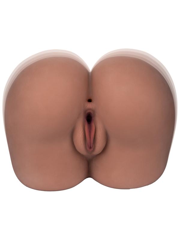 Stroke It Vibrating Twerking BBL - Brown