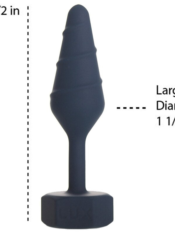 Lux Active Twist Small Silicone Anal Plug