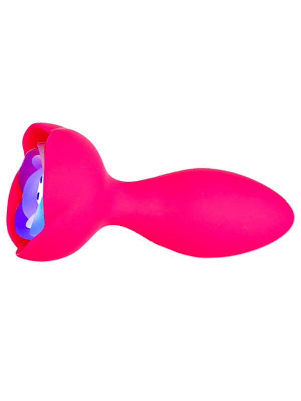 M-Lady Light Up Rotating Anal Plug Pink