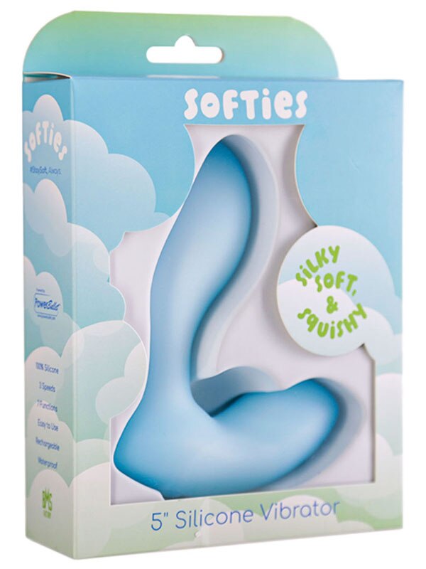 Softies Dual Layer Anal Vibe Blue