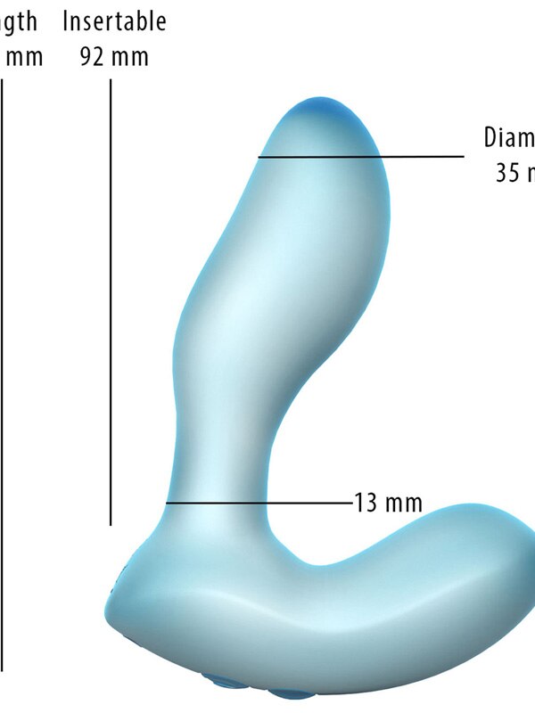 Softies Dual Layer Anal Vibe Blue