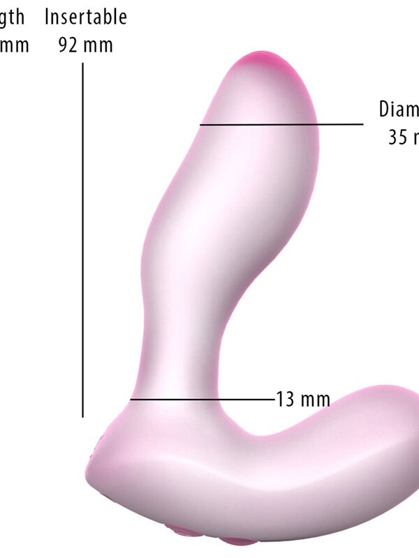 Softies Dual Layer Anal Vibe Pink