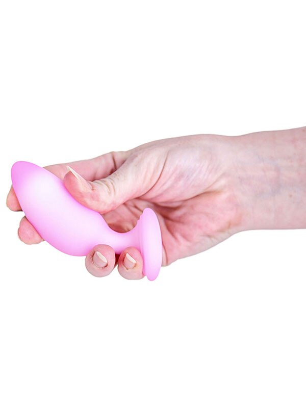 Softies Dual Layer Anal Plug - Pink