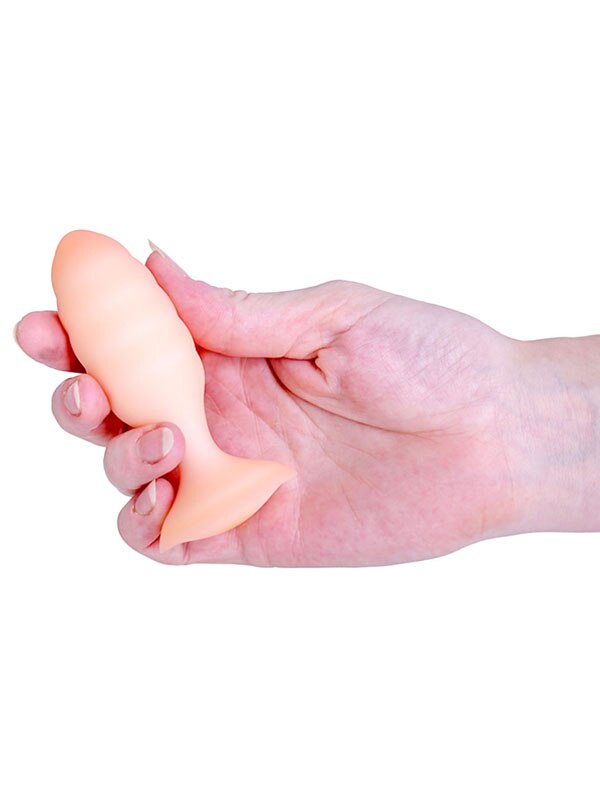 Softies Dual Layer Anal Plug - Orange