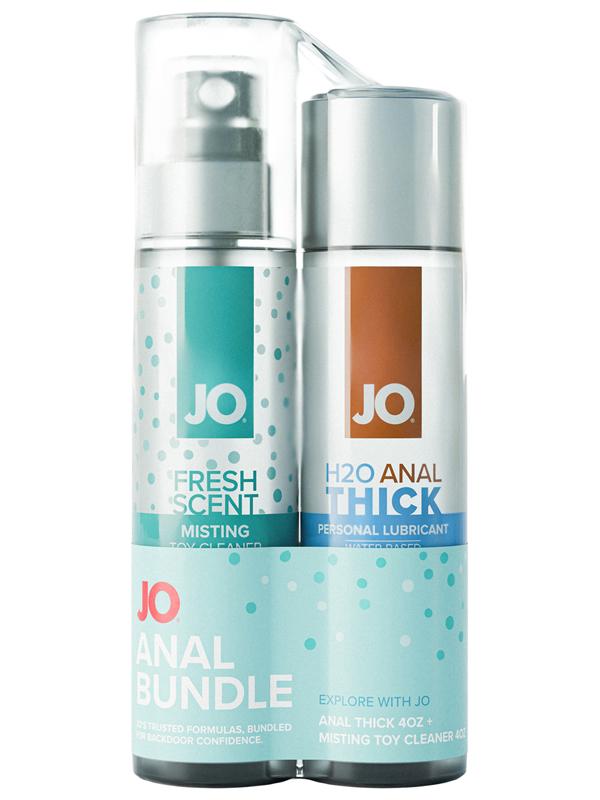 JJO Anal Thick 4oz and Misting Toy Cleaner 4oz Bundle