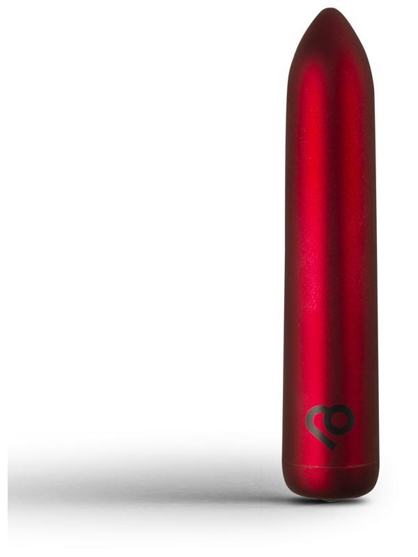 Poppy Red 16 Function Waterproof Rechargeable Bullet
