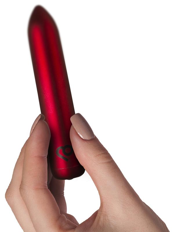 Poppy Red 16 Function Waterproof Rechargeable Bullet