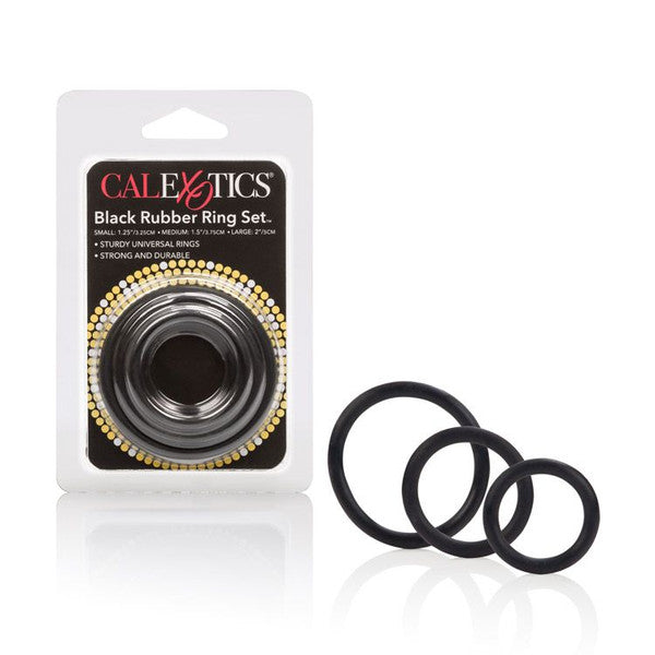 Rubber Ring Set Black (3)