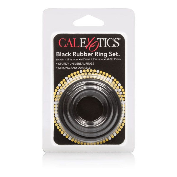 Rubber Ring Set Black (3)